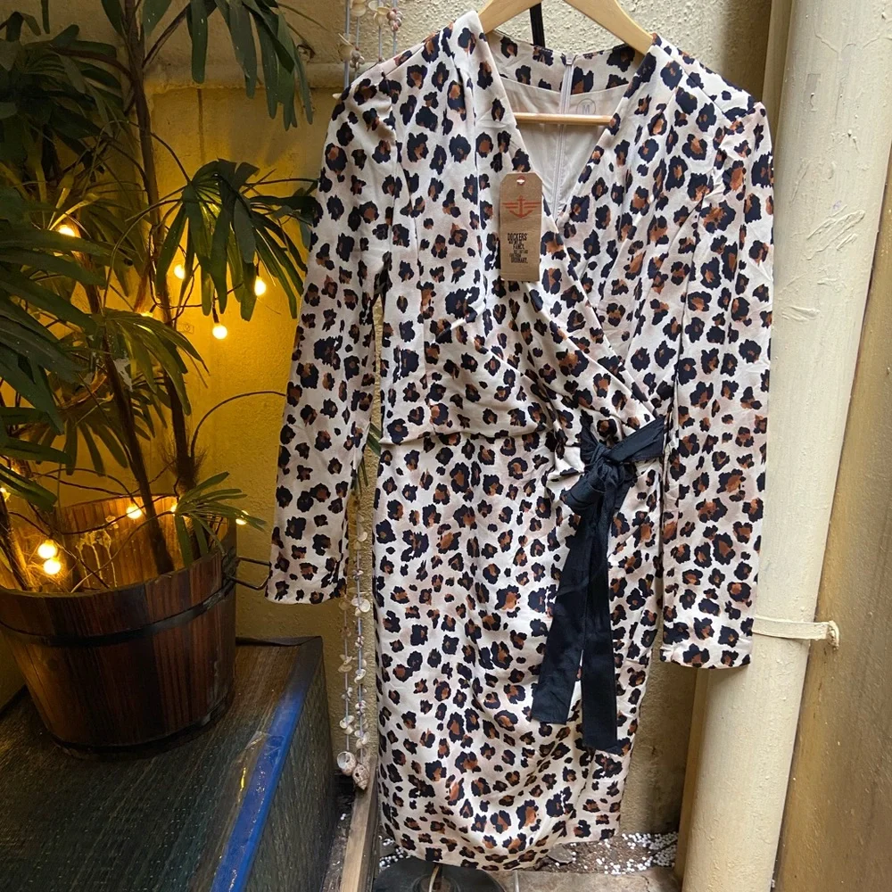 Animal Print Dress. Size - M - Picture 5 of 15